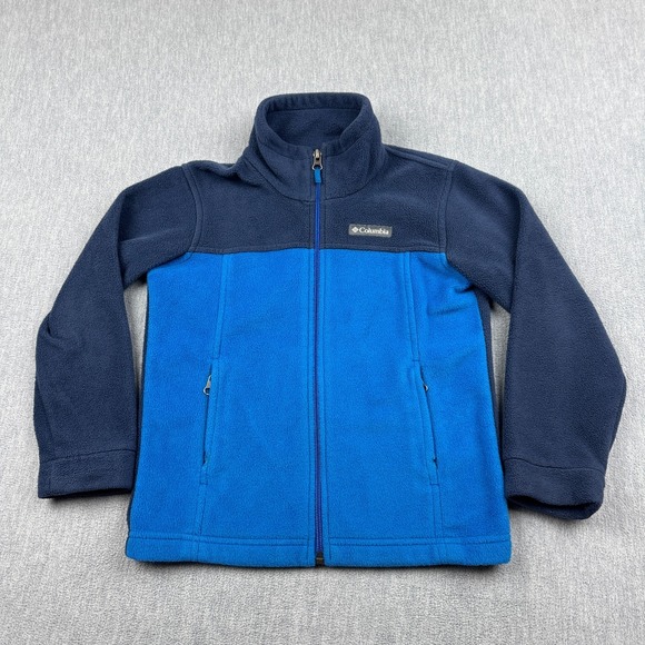 Columbia Other - Columbia Jacket Boys XS 6-7 Blue Steens Mountain Full Zip 2.0 Fleece Outdoor